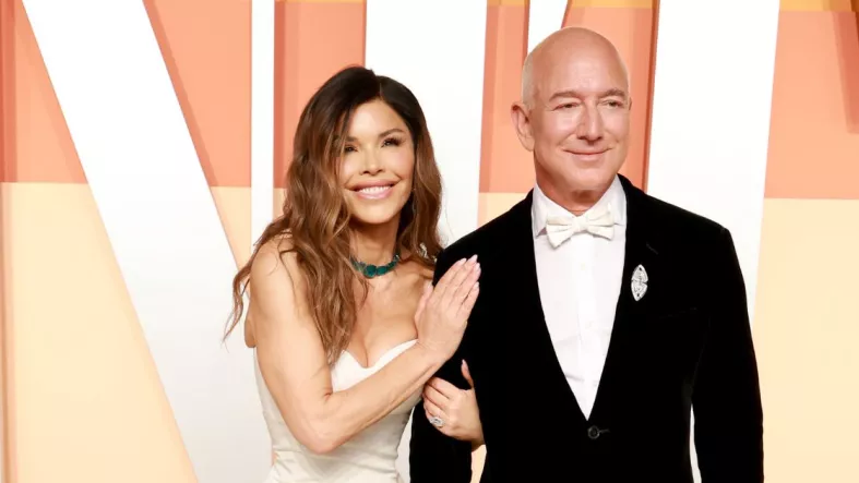 Jeff Bezos y Lauren Sánchez