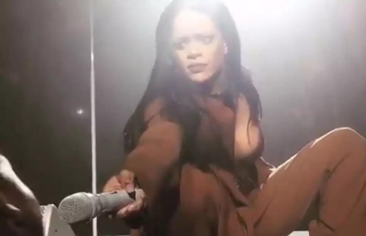 Cuando la cantante acercó el micrófono a uno de los asistentes a su concierto, jamás imaginó que tuviera tan impresionante talento.