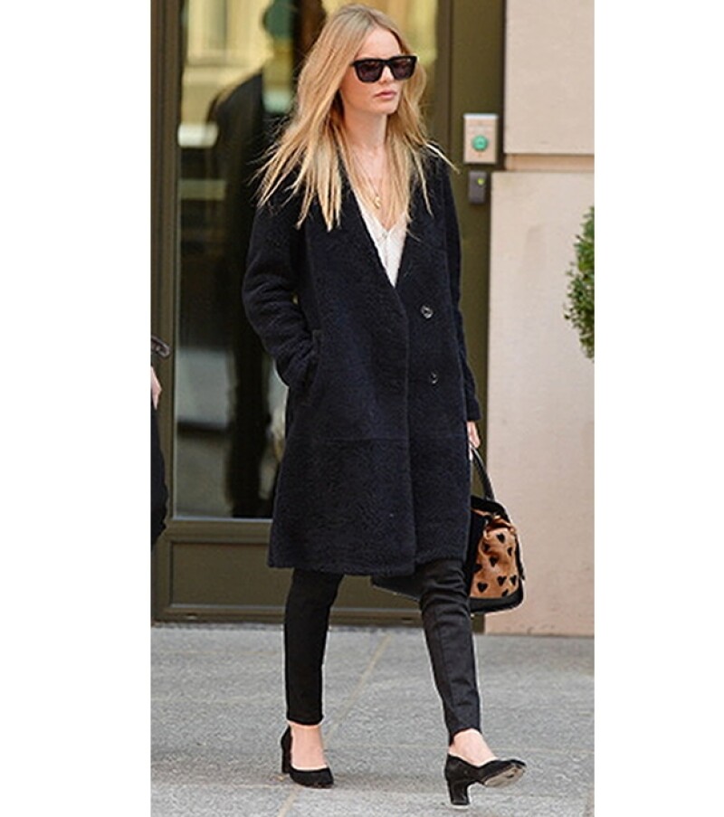 Un abrigo oversized es cómodo y versátil.