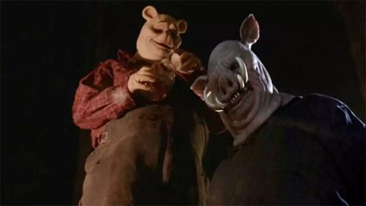Winnie Pooh y Piglet como personajes live action en película de terror