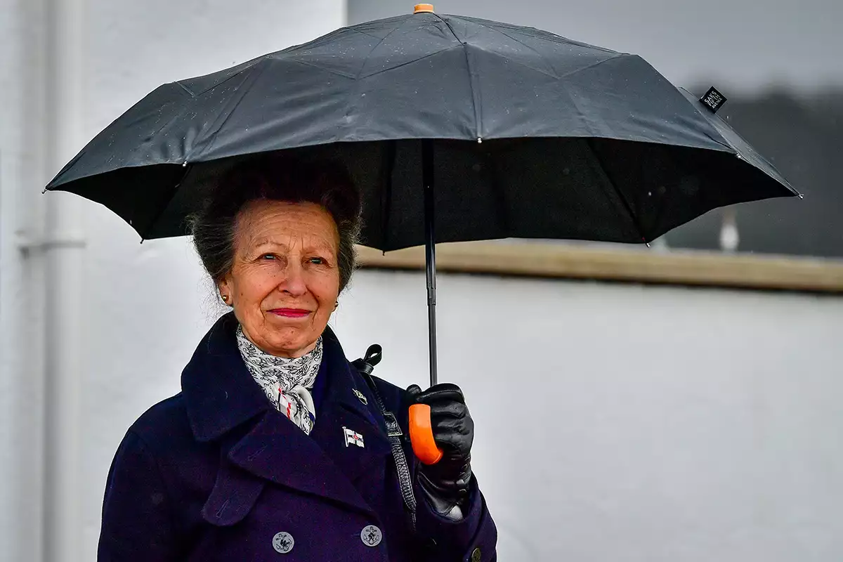 Princess Royal Visits Cowes