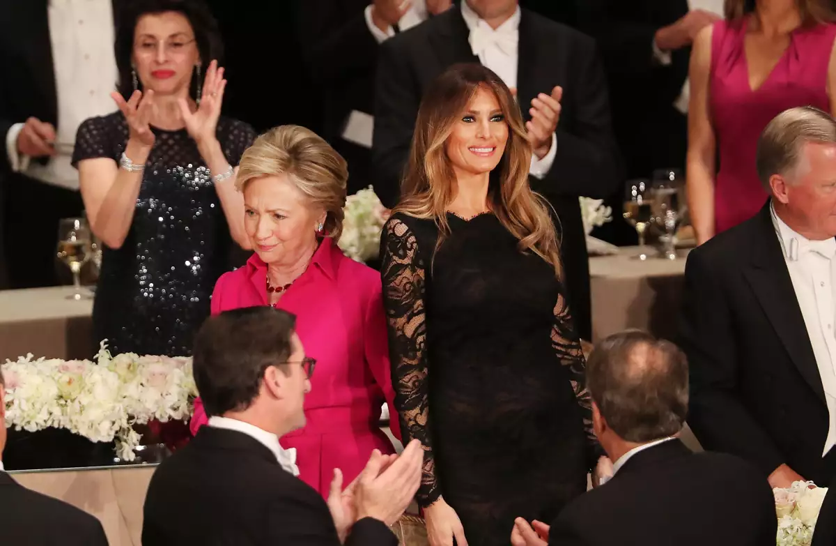 Hillary y Melania
