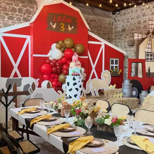 Fiesta de cumpleaños de León