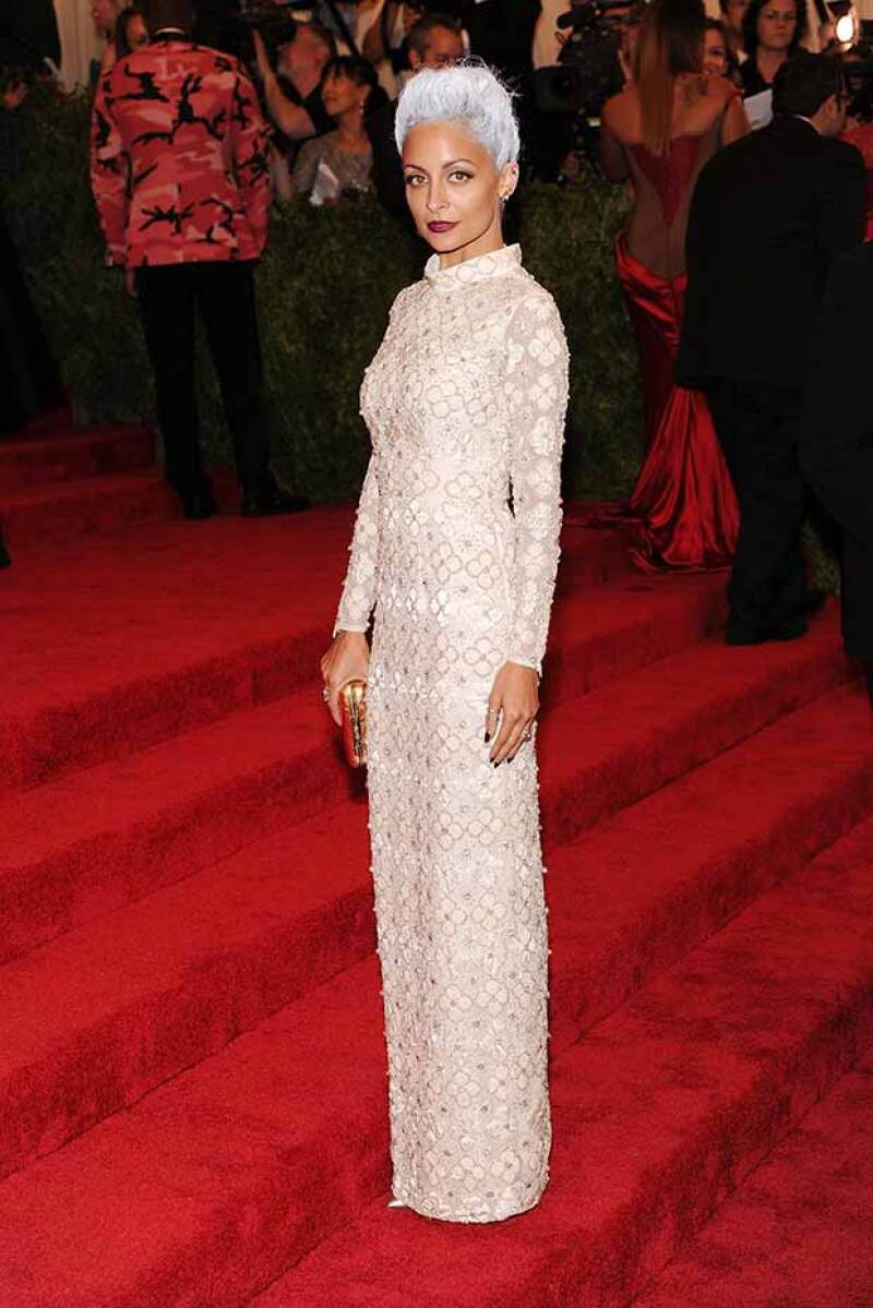 En una de las noches más importantes de la industria de la moda, Nicole apostó por este vestido Topshop.