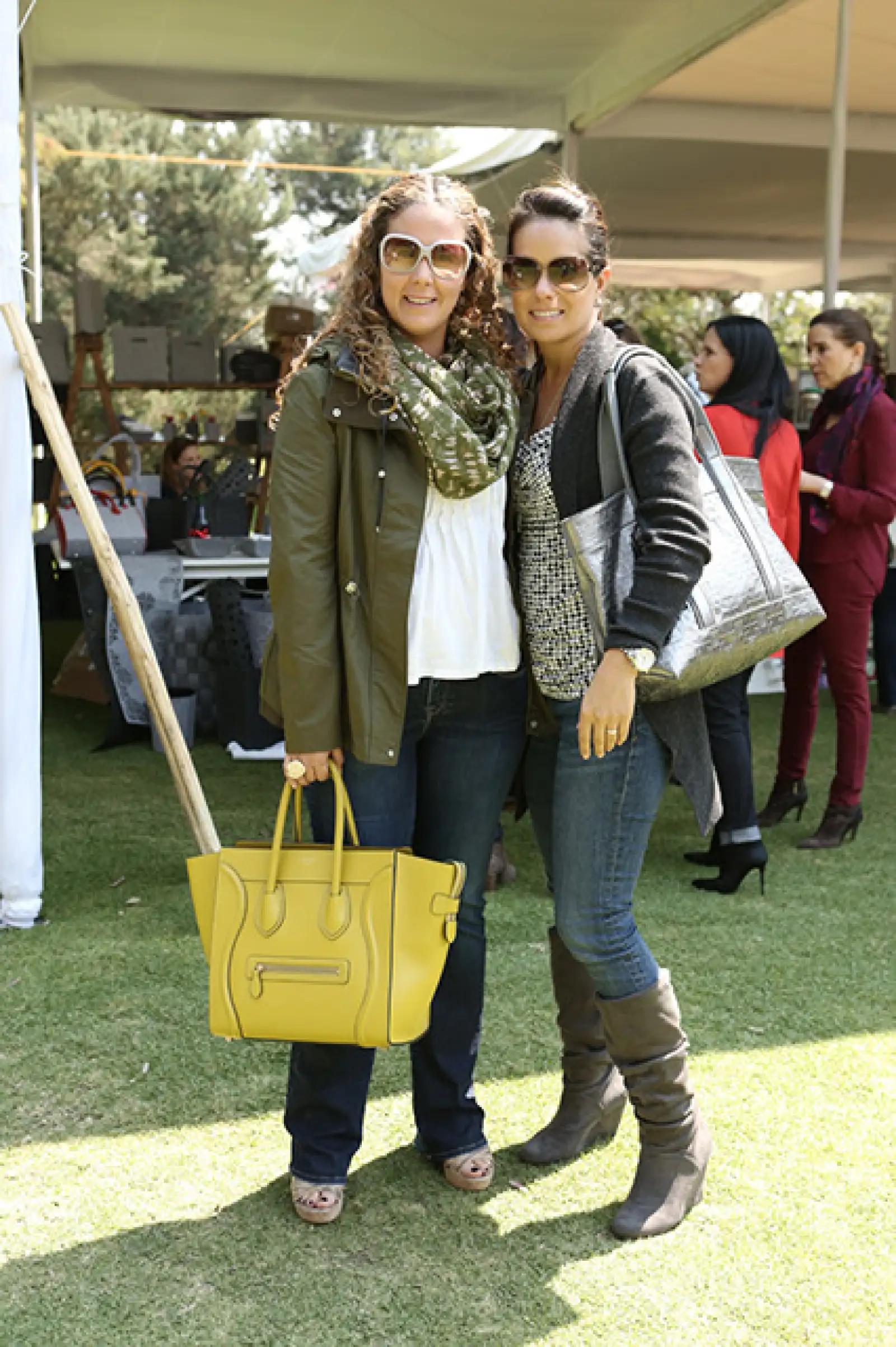 Alejandra Caram y Sandra Correa