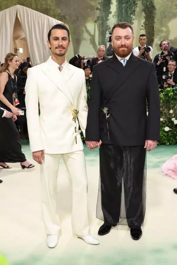 Sam Smith y Christian Cowan 