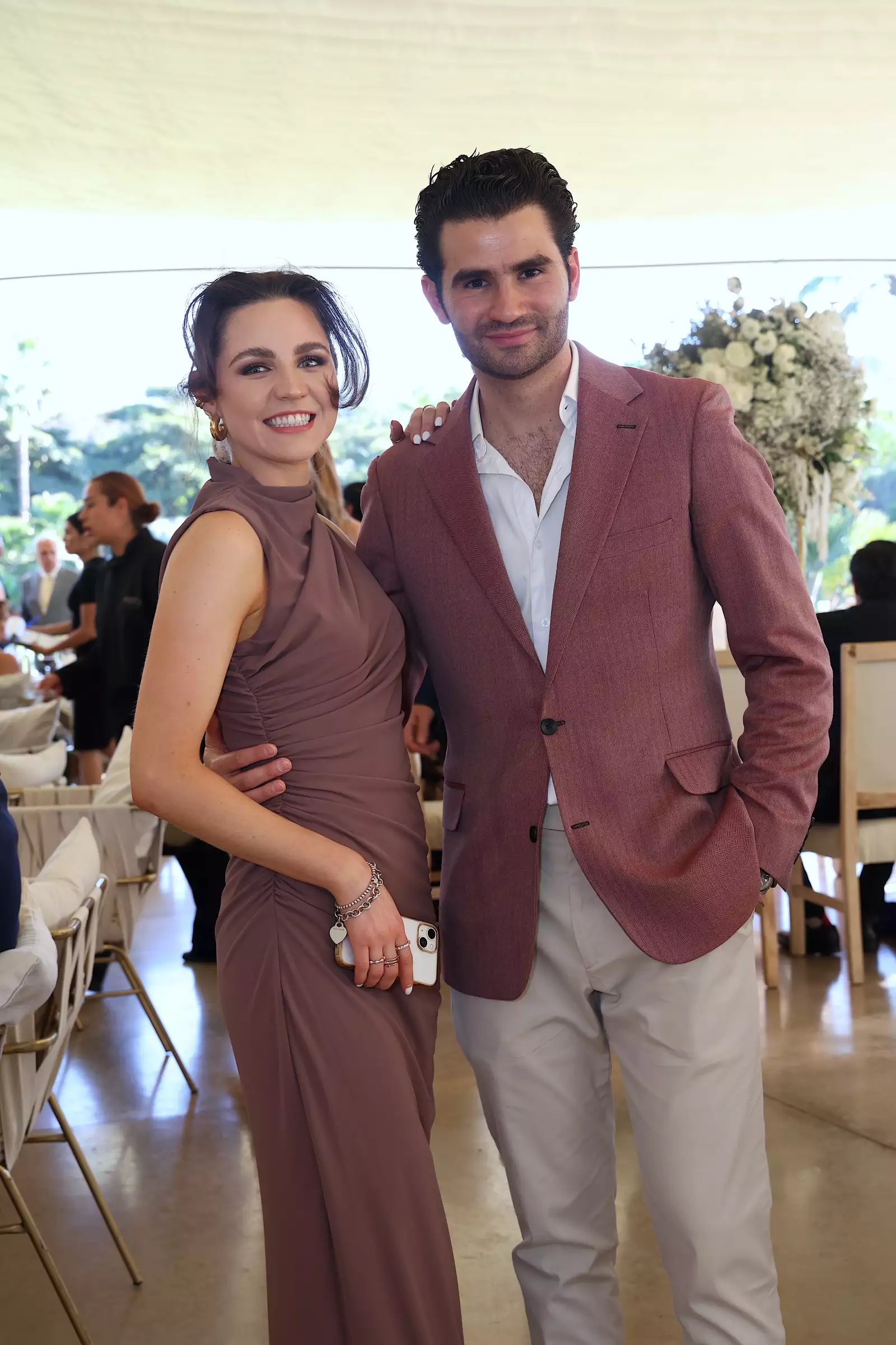 Mariana Austin e Iván Haddad 