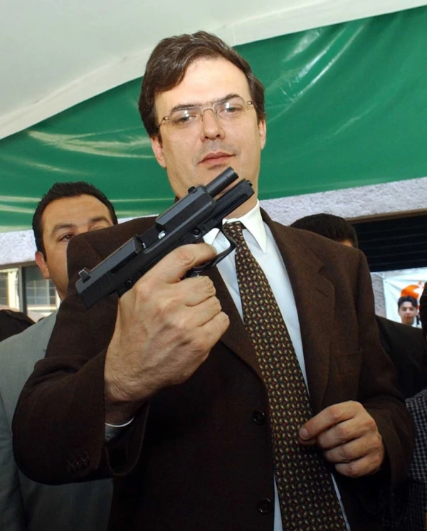 Marcelo Ebrard, secretario de Seguridad Pública del DF