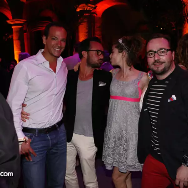 José Manuel Borbolla, Antoine Rating, Fernanda Aragonés y Erick Hernández