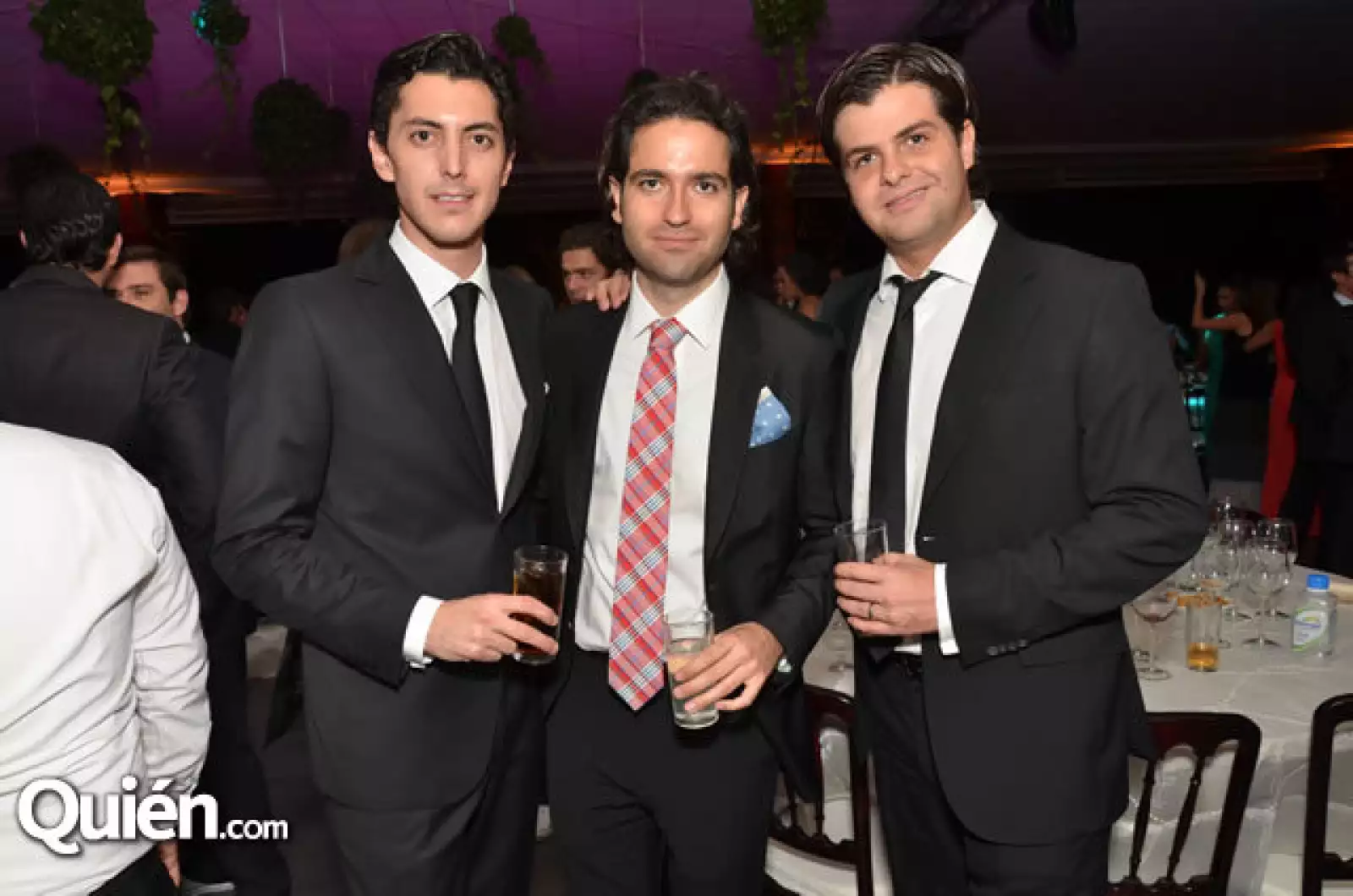 Santiago Domínguez, Curro Borrego y Gabriel Hecht