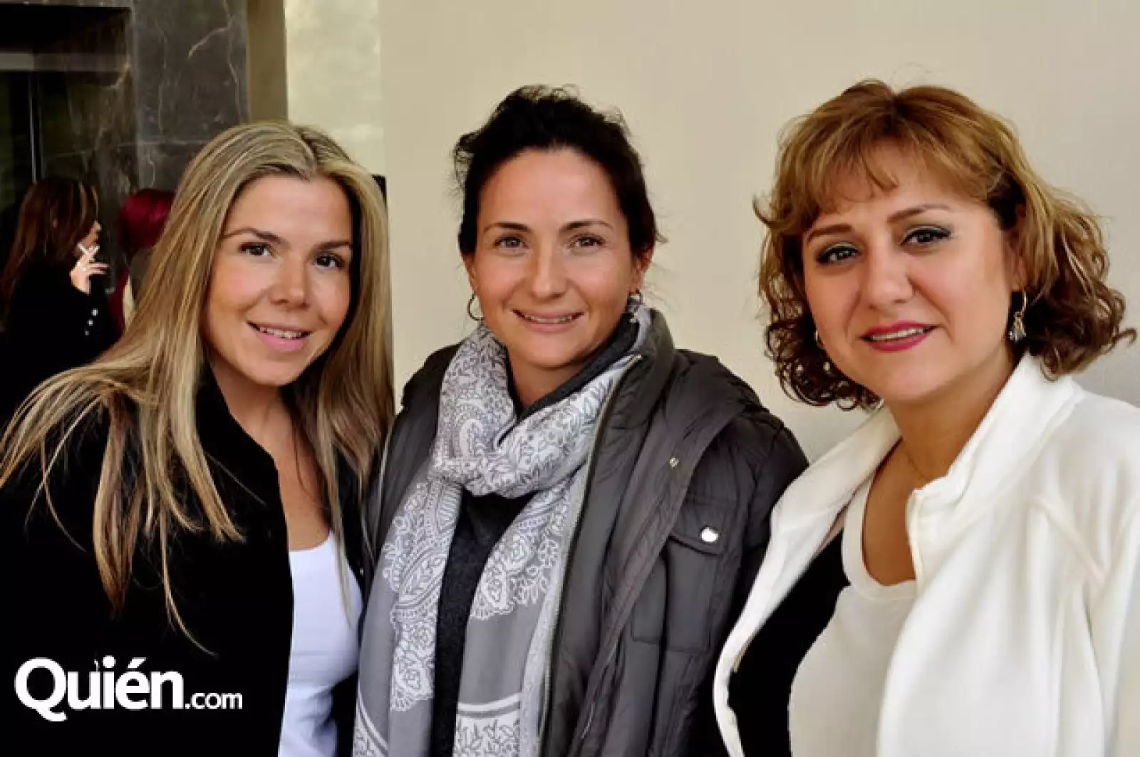 Diana Pérez de Farías,Marian Escamilla y Rocío Gómez Sada