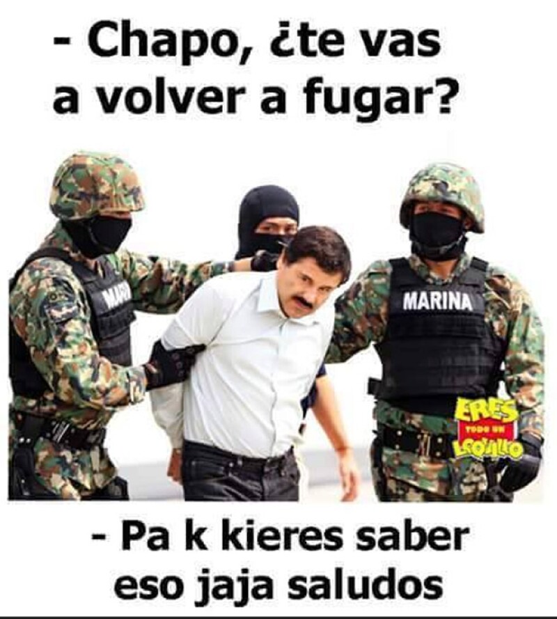 Los cuestionamientos sobre si volverá a escaparse formaron parte de los memes también.