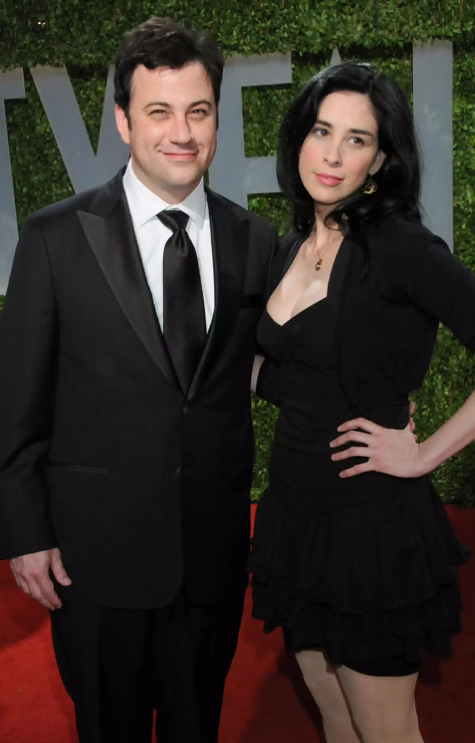 Jimmy Kimmel y Sarah Silverman
