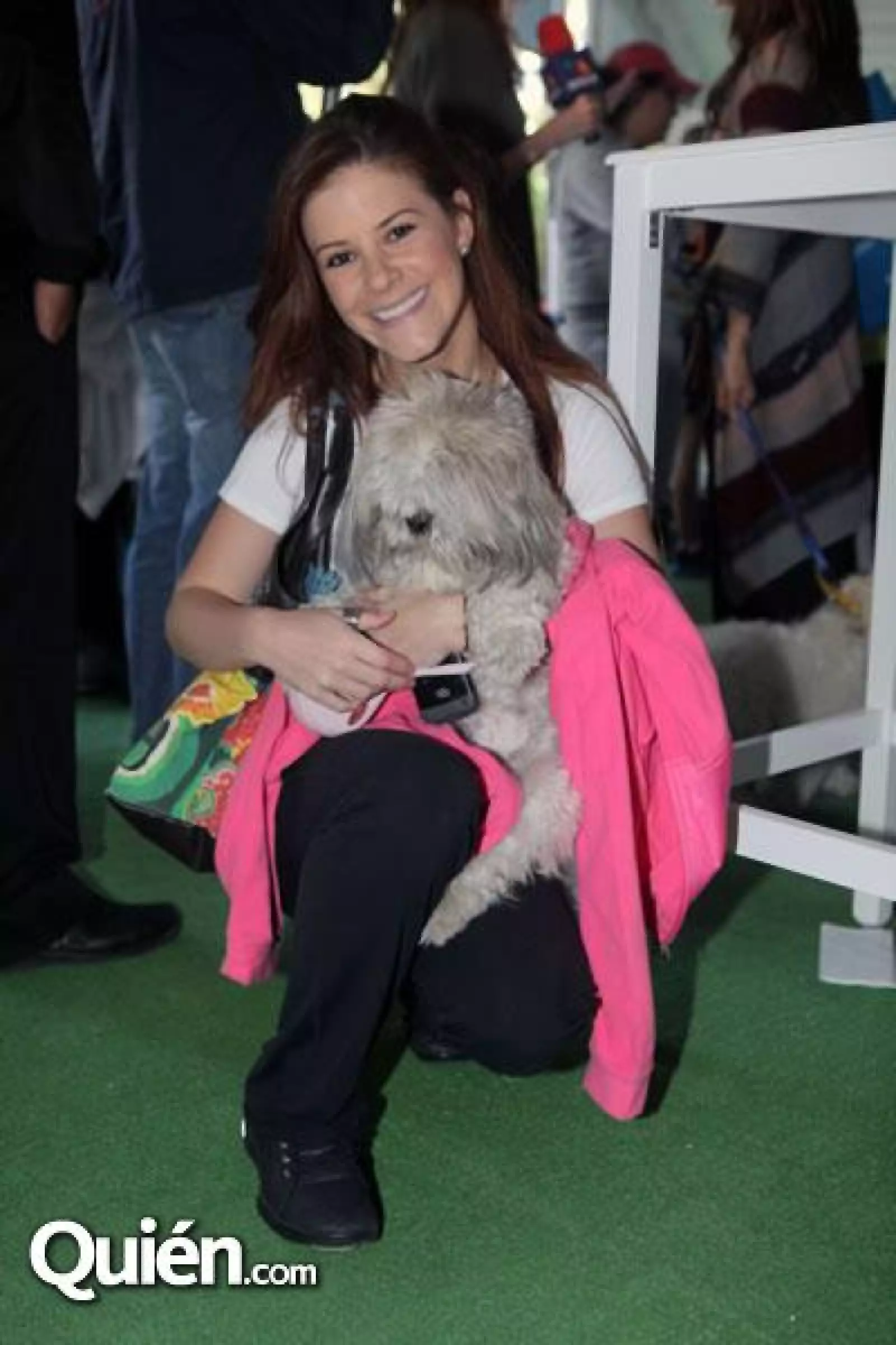 Pamela Jean con Lucrecia