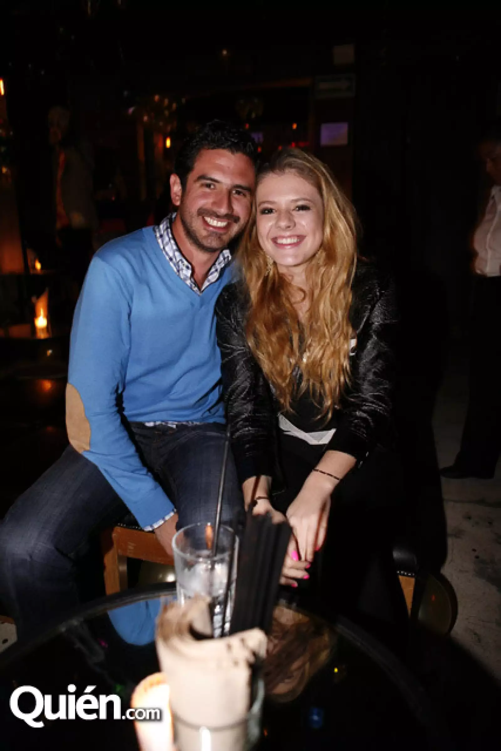 Javier Castro y Nicole Gebler