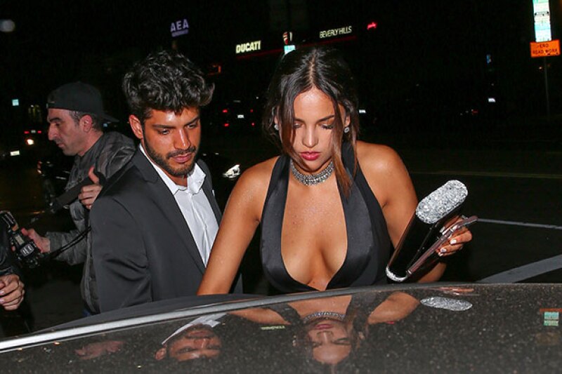 Después de la premiere, Eiza acudió a la celebración en un bar de West Hollywood, donde volvió a acaparar la atención.