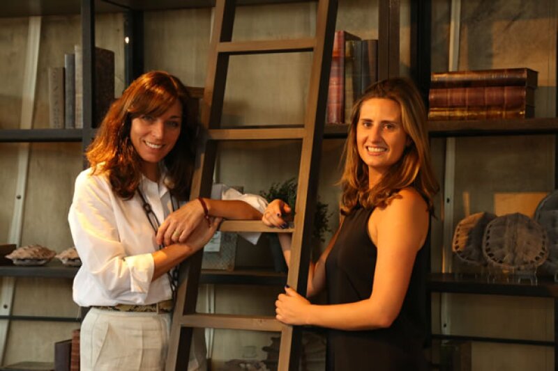 Lupe Barrado y Leticia Vázquez.