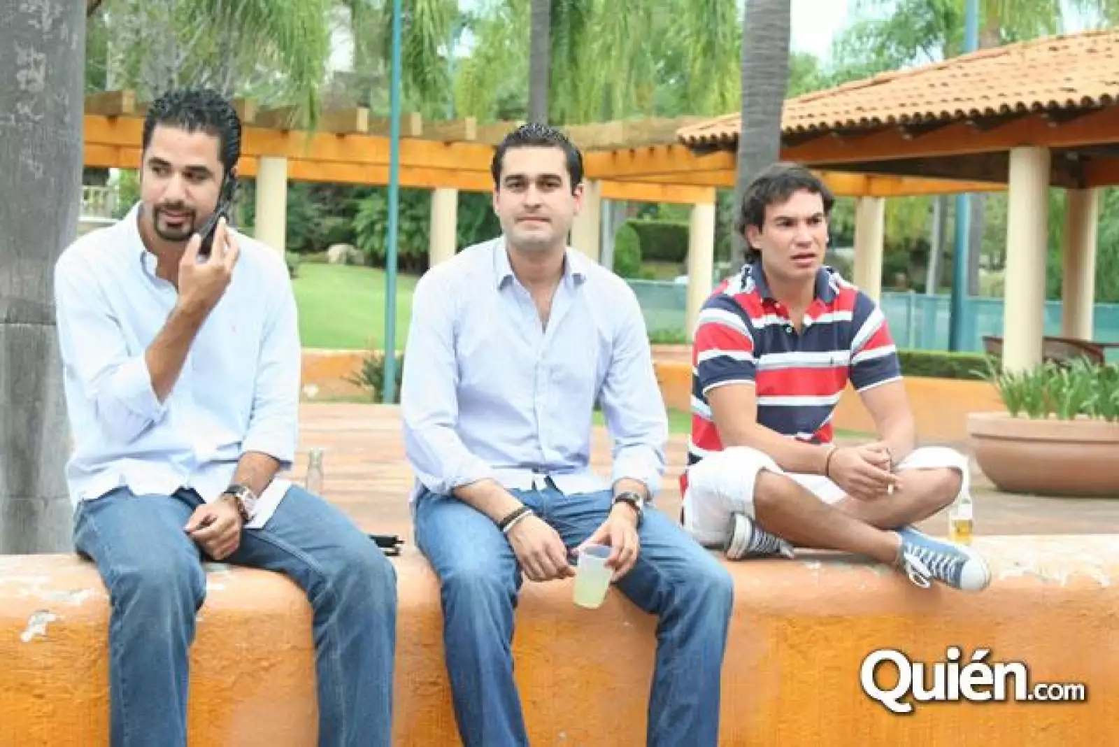 Comida de Rodrigo Gallardo, Mario Romo, Jesús Tavera, José Arámbula