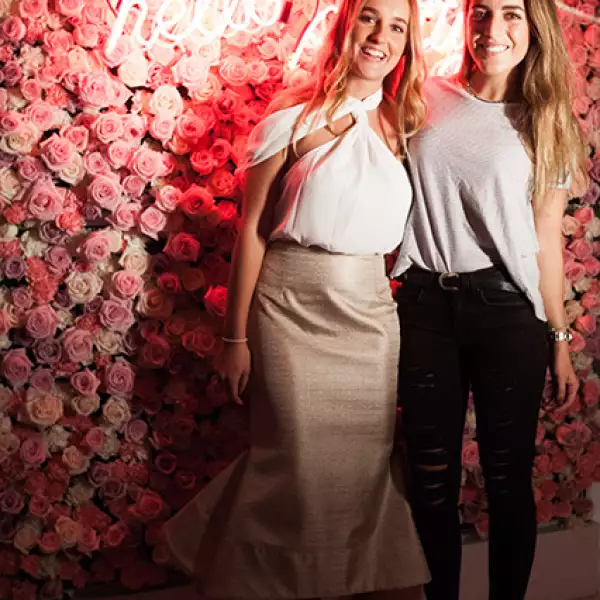 María Tricio y Valeria Larrinaga