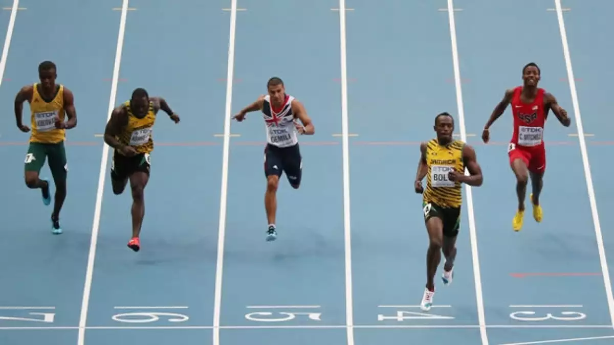 Competencias por el Mundial de Atletismo en Moscú