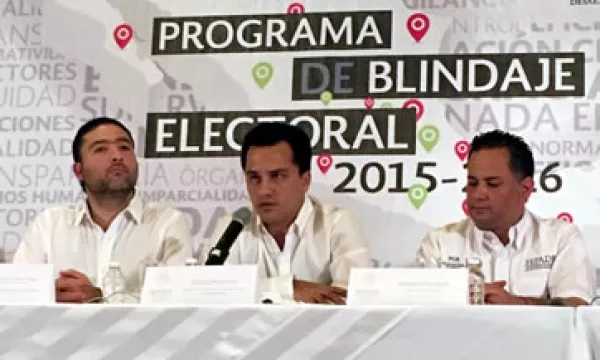 El comité de blindaje electoral ya está presente en todas las entidades donde se llevarán acabo elecciones este 5 de junio. (Foto: Sedesol/Cortesía)