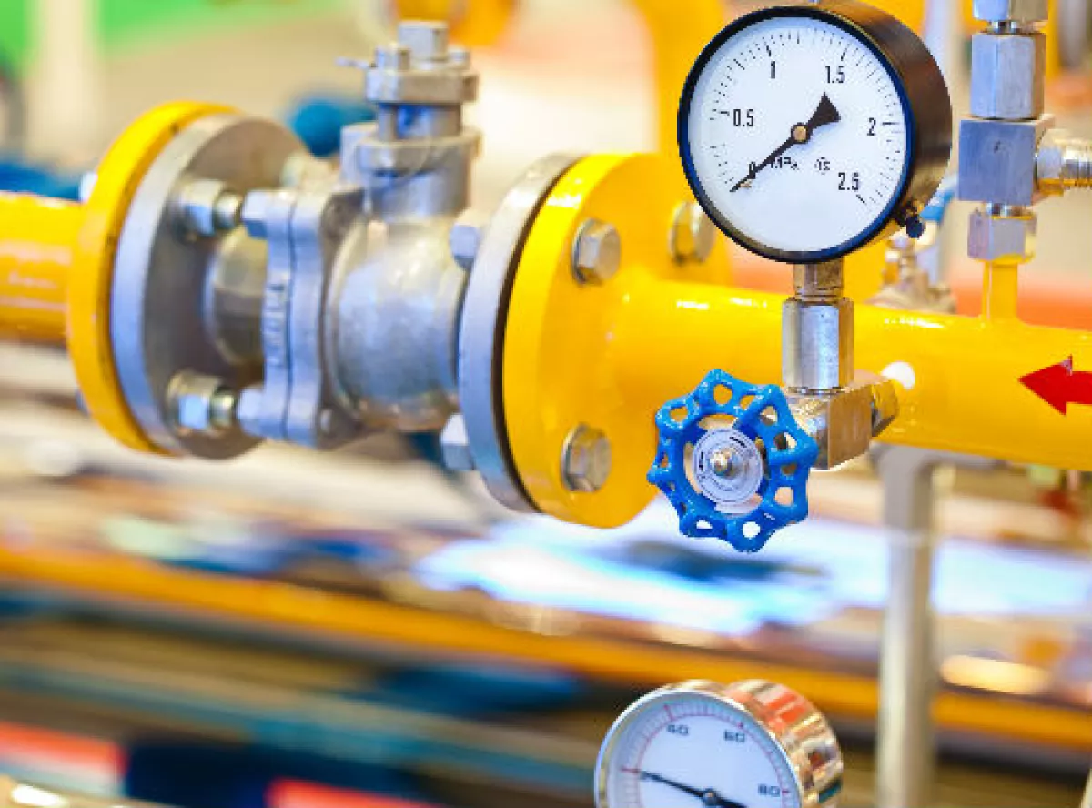 medidor de presi�n de gas