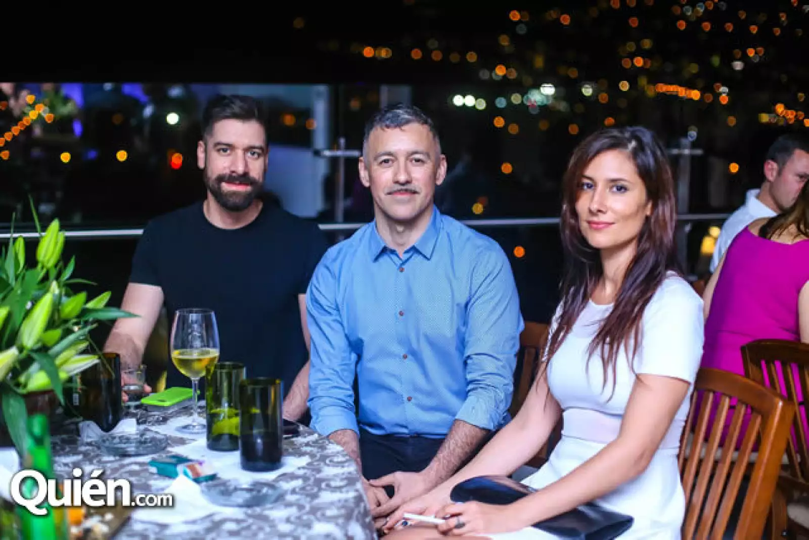 Robert Moore, Carlos Escobar y Cassandra Martínez