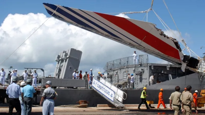 Air France - avión accidentado