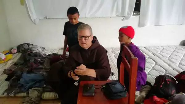 Albergue de migrantes en Puebla