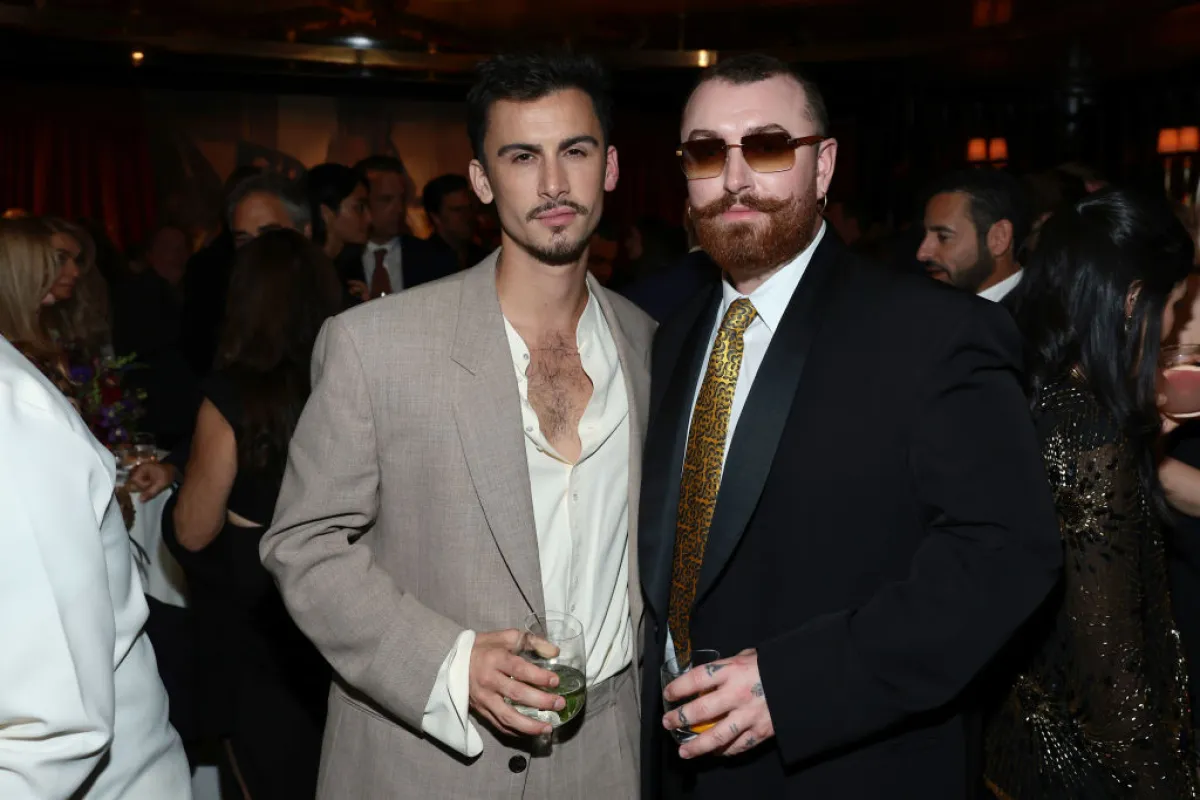 Sam Smith y Christian Cowan 