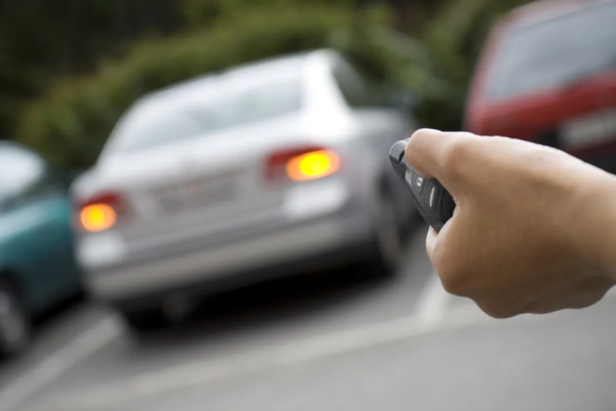 Unlocking car
