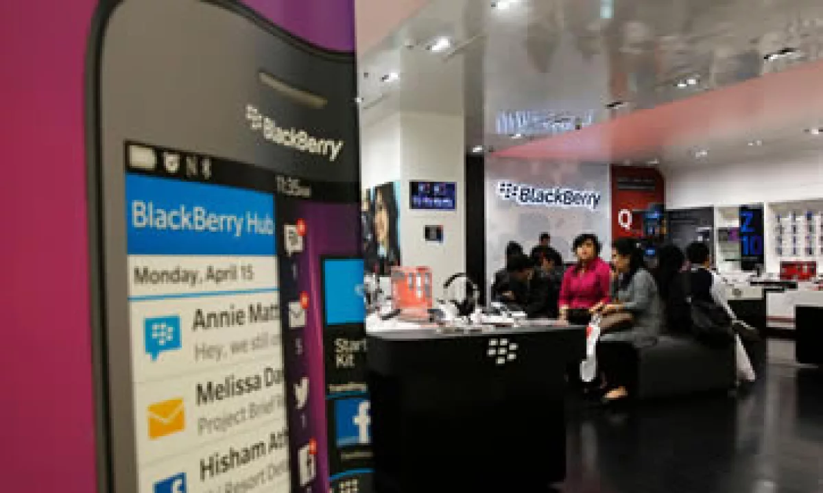 BlackBerry ya recibió una oferta de Fairfax Financial para ser adquirida. (Foto: Getty Images)