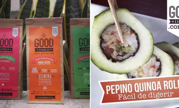Varios de los alimentos que consume son comprados en línea, por lo que hace varias recomendaciones de ellos.