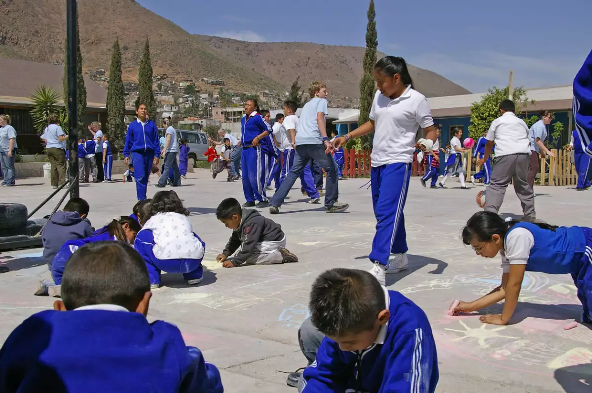Mexican Schoolyard
