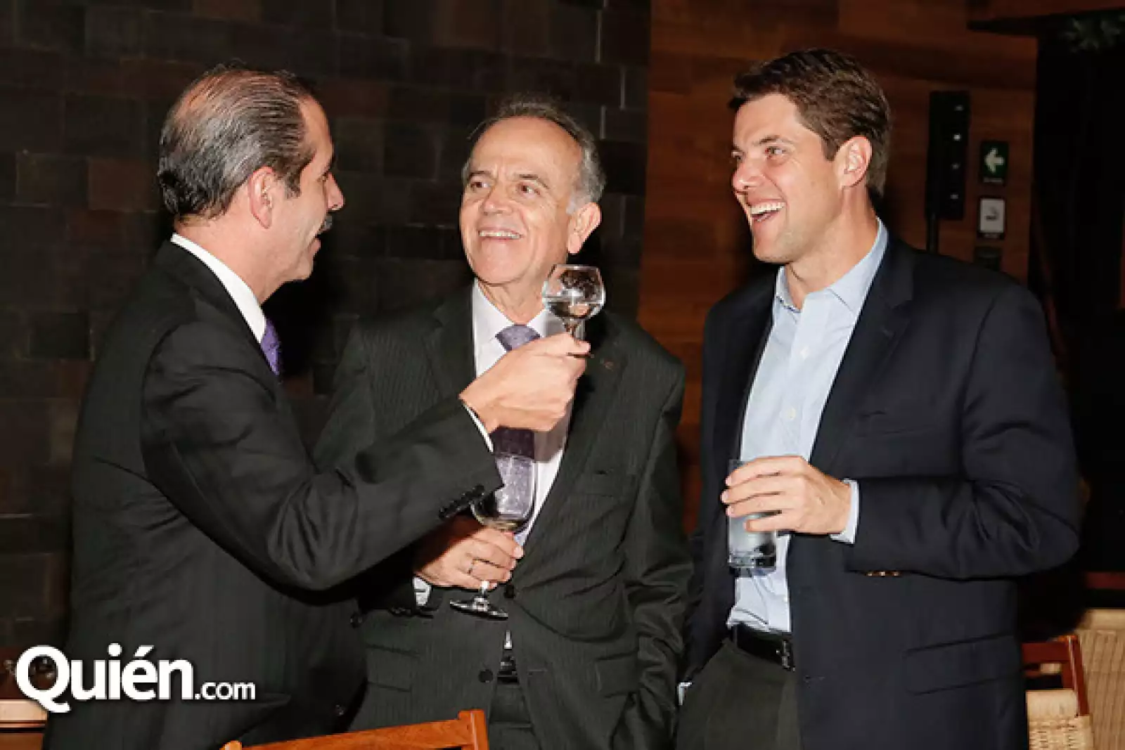 Mauricio Palau,Guillermo Valencia y Juan Carlos Peláez