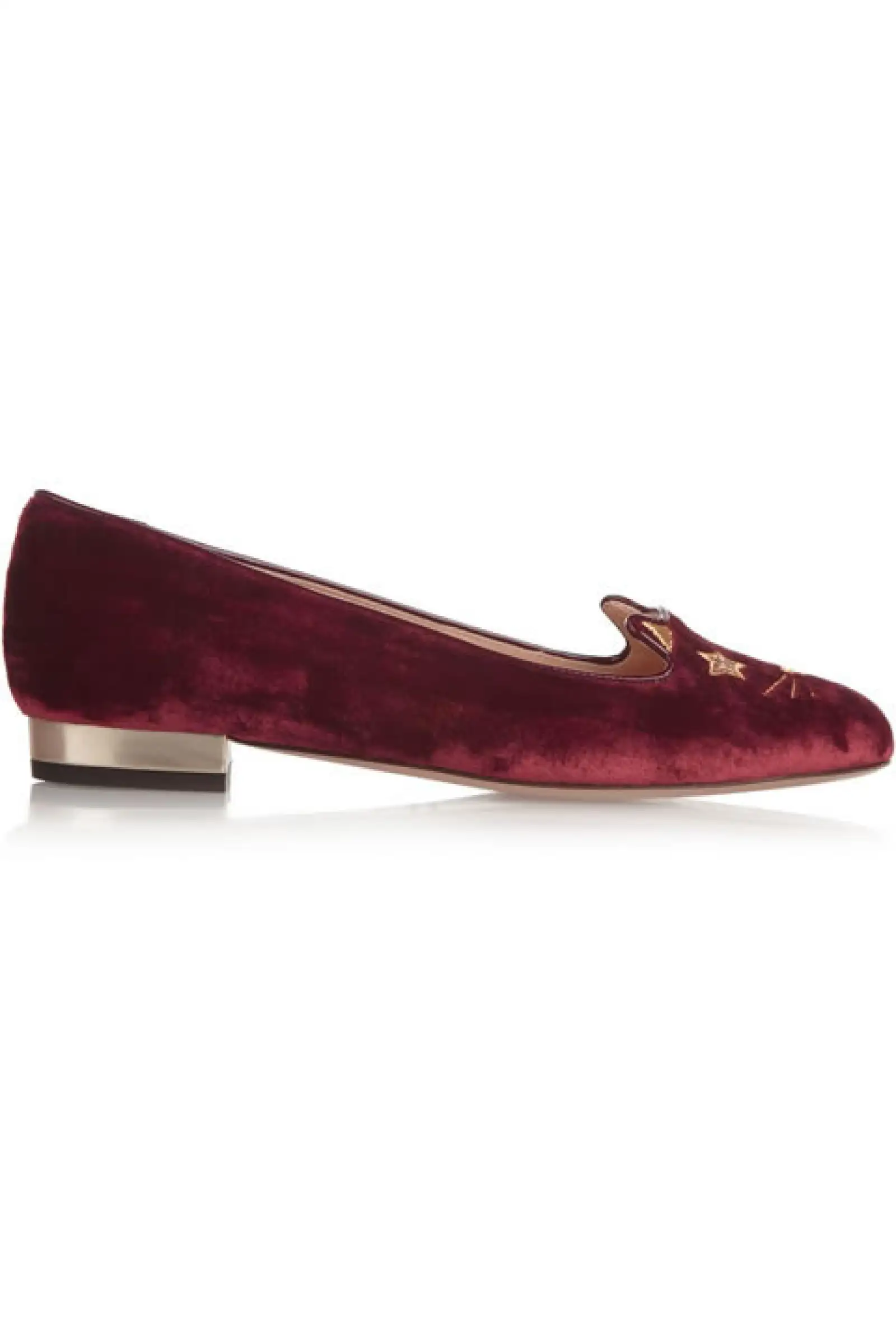 Los flats de Charlotte Olympia serán básicos para tus días casuales.