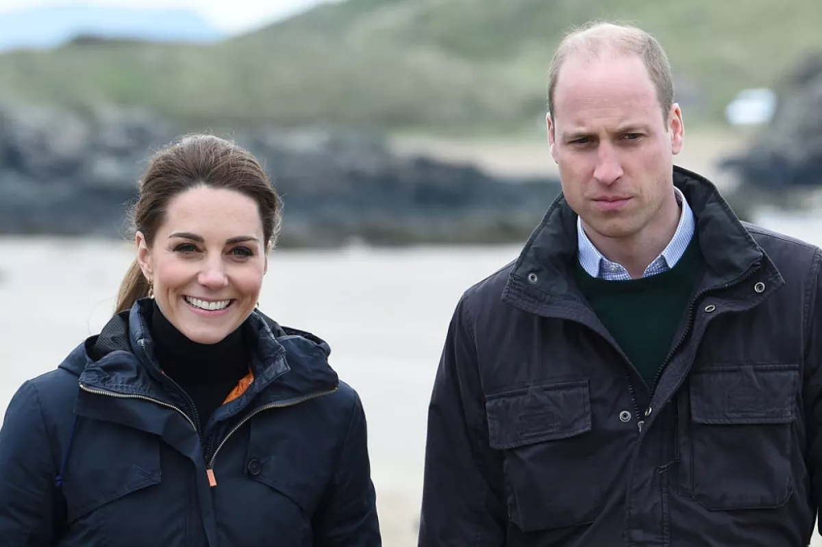 Kate Middleton y el príncipe William 