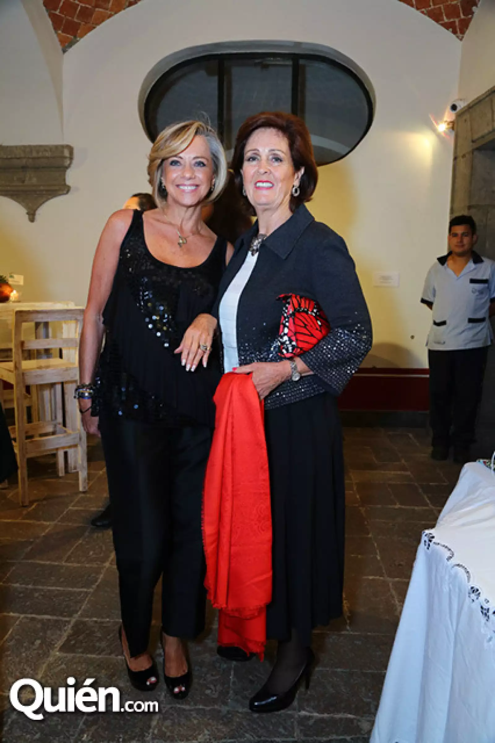 Emilia Gil y Magdalena López Morton