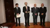 Rafael Rebollar, Héctor Rivero Borrell, Pedro Leites y Samuel Yañez