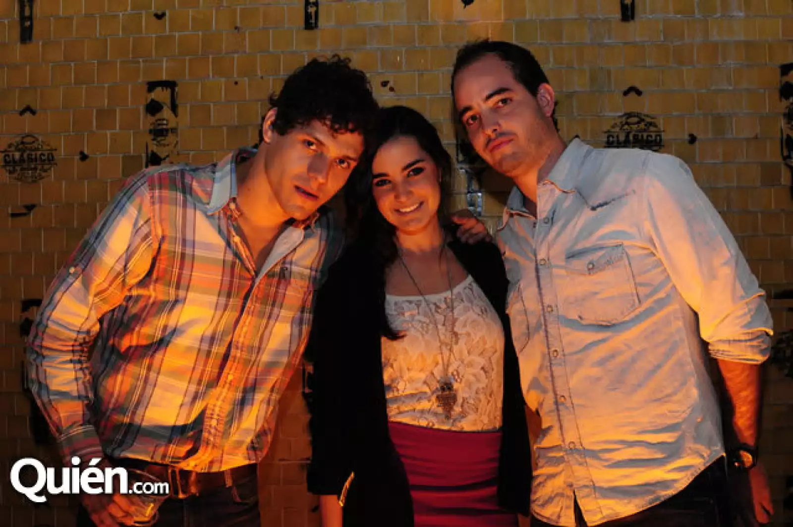 Fernando Veytia, Fernanda Lascano y Eduardo Ortiz