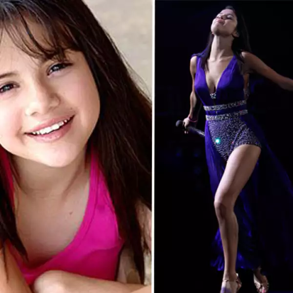 Selena Gomez. Su carrera actoral inició a temprana edad, interpretando a Gianna en la serie de televisión Barney & Friends.