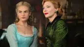 Un reportero se desvió totalmente del tema en una sesión de entrevistas sobre su papel de madrastra en "Cenicienta" de Disney, desesperándola por completo.