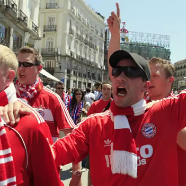 Fanáticos del Bayern Munich