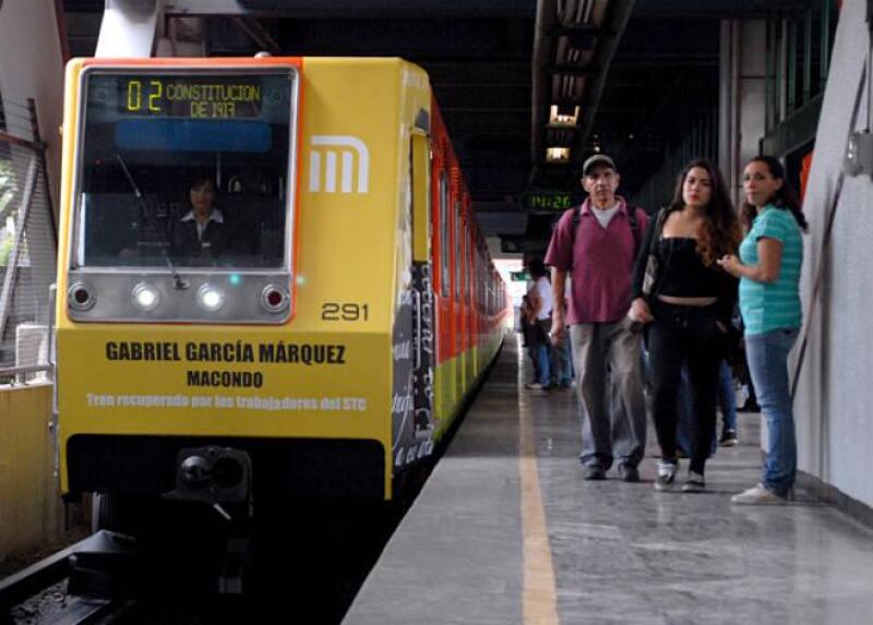 Metro recuperado con nombre de 'Gabo'