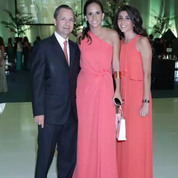 Francisco Serrano,Daniela Serrano y María José Domínguez
