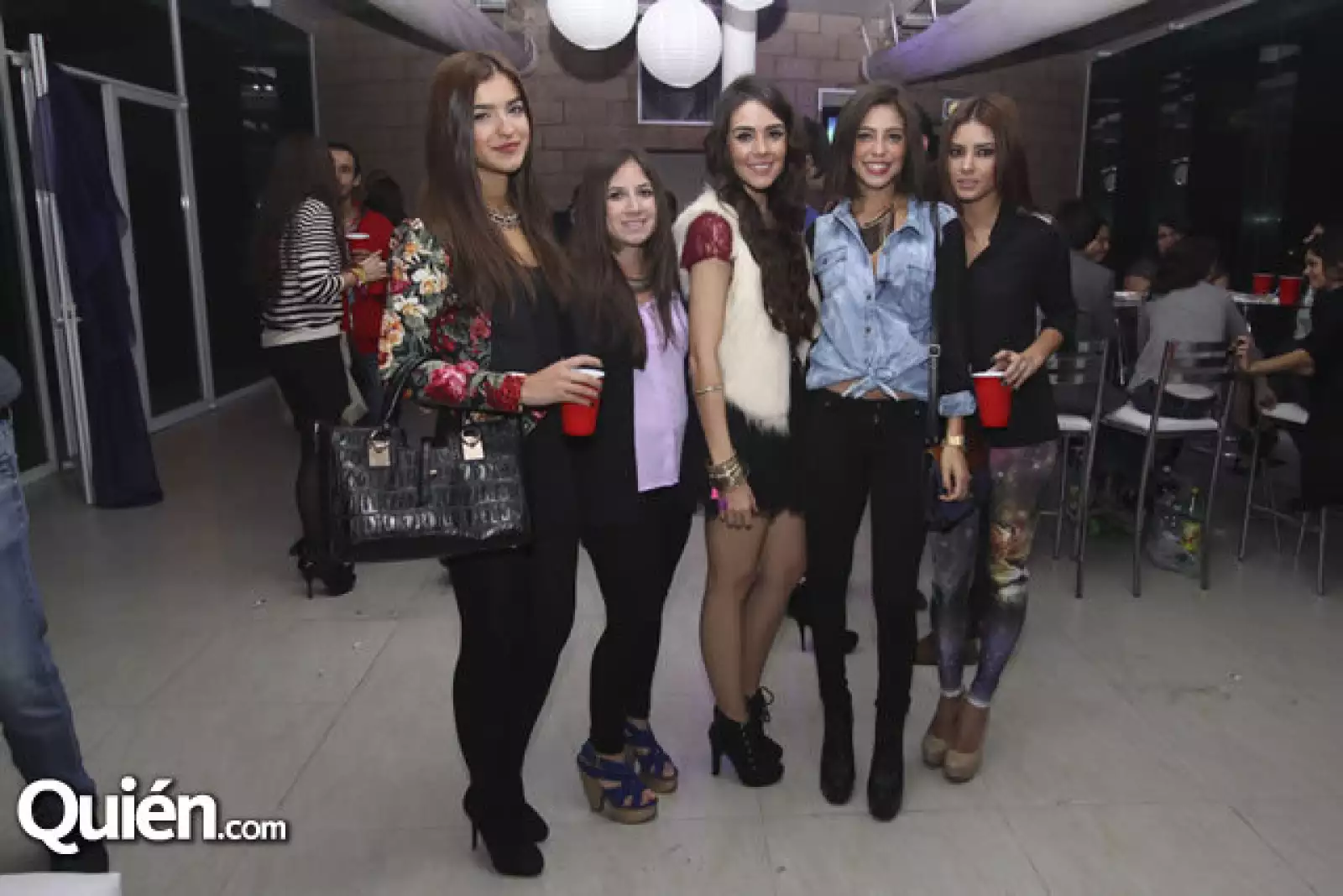 Alessa Brava, Martha Alonso, Anabel Olea, Ana Ponzo y Jessica Vizcarra