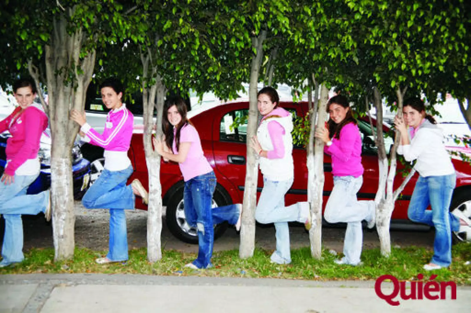 María Suarez, Ana Sordo, Casilda Lascurain, Begoña López, María Fernanda Hennández, Mayte Aja