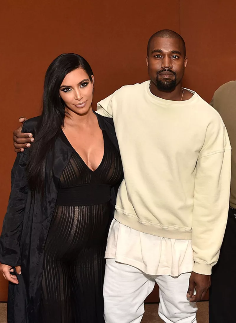 Al parecer la estrella televisiva y Kanye West optaron por continuar con los puntos cardinales después de todo, para nombrar a su segundo bebé.