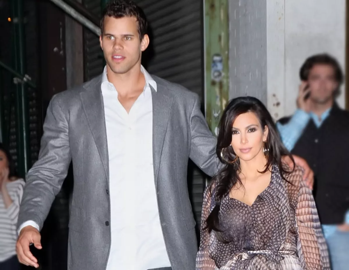 Kim y Kris se casaron en agosto de este año.