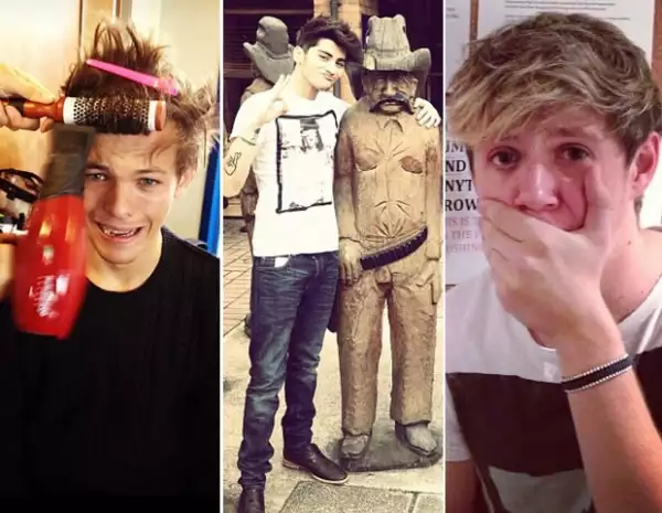 Claro que los miembros de 1D no podían faltar.
